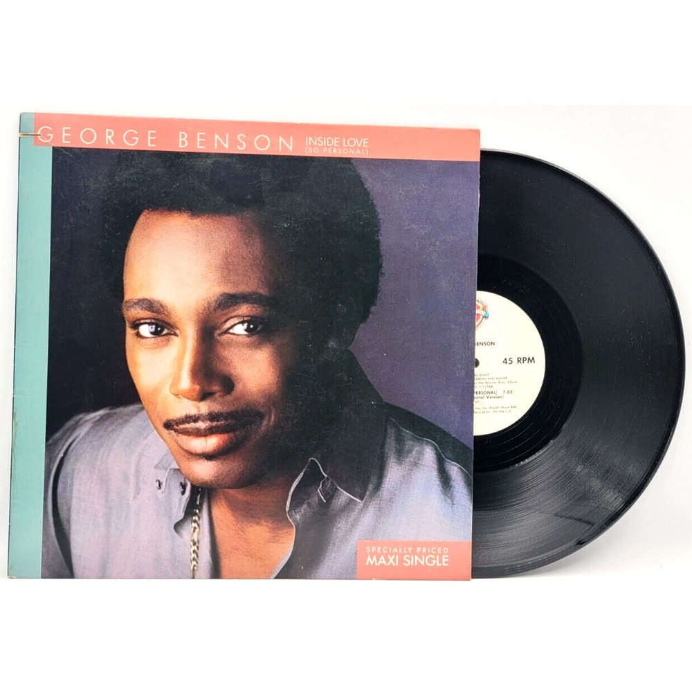 GEORGE BENSON‎ - INSIDE LOVE - SOUL LP  MAXI SINGLE
